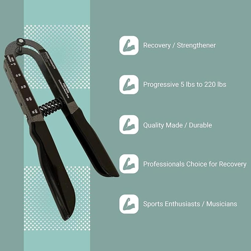 Stovall Adjustable Grip Strength Trainer | Professional Physical Therapy Hand Gr