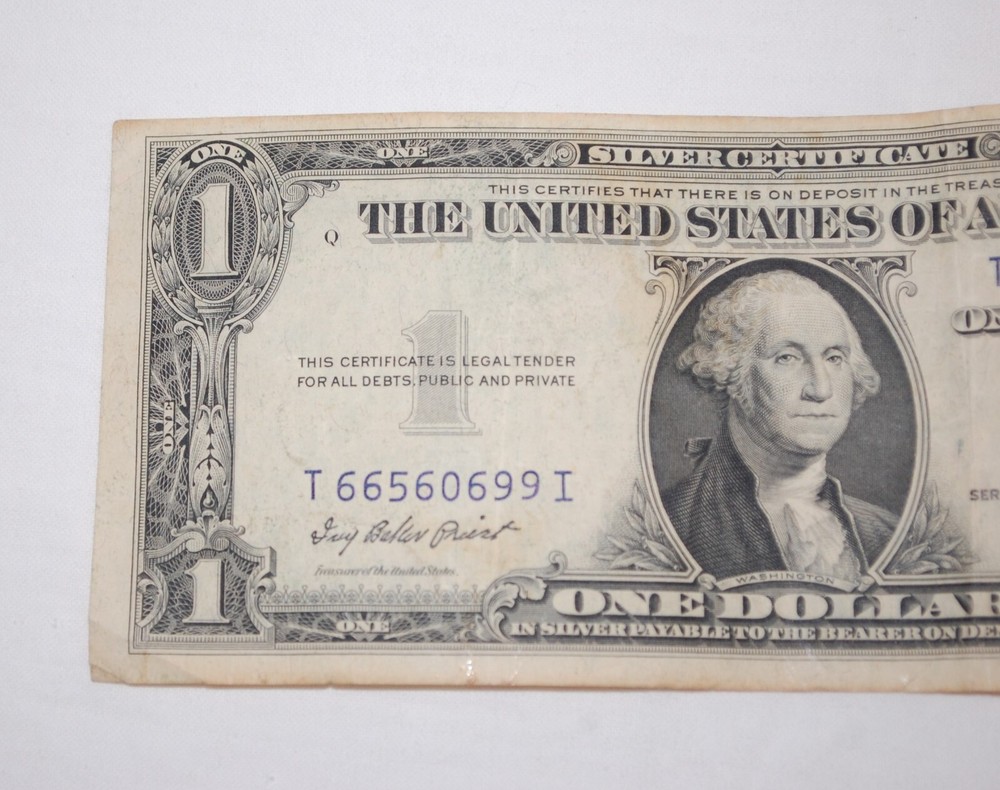 1935-F $1 Silver Certificate Circulated