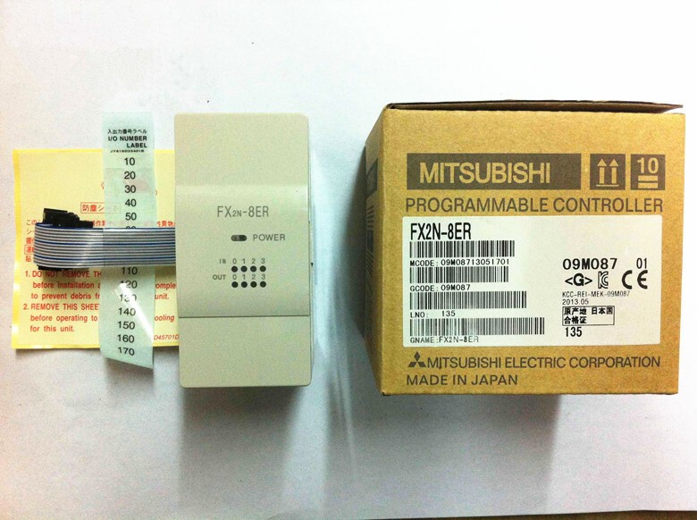 1 pc. New FX2N-8ER Expansion Module