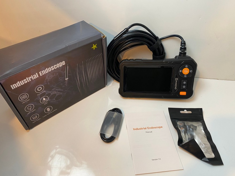 WINWEND Endoscope Camera with Light - 4.3" LCD Screen 16.5ft