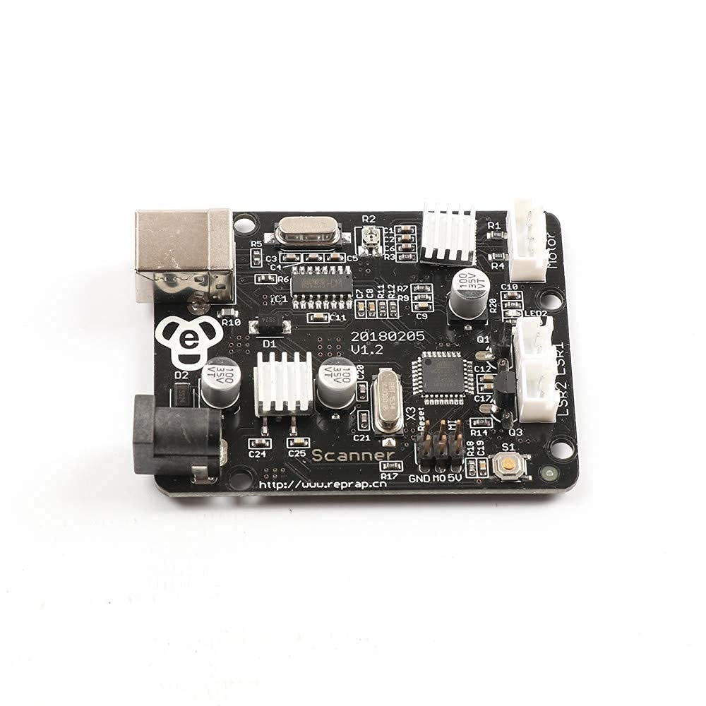 Comprehensive DIY 3D Scanner Kit with Injection Molded Parts - High Precision
