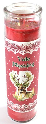 Yule Blessing aromatic jar candle