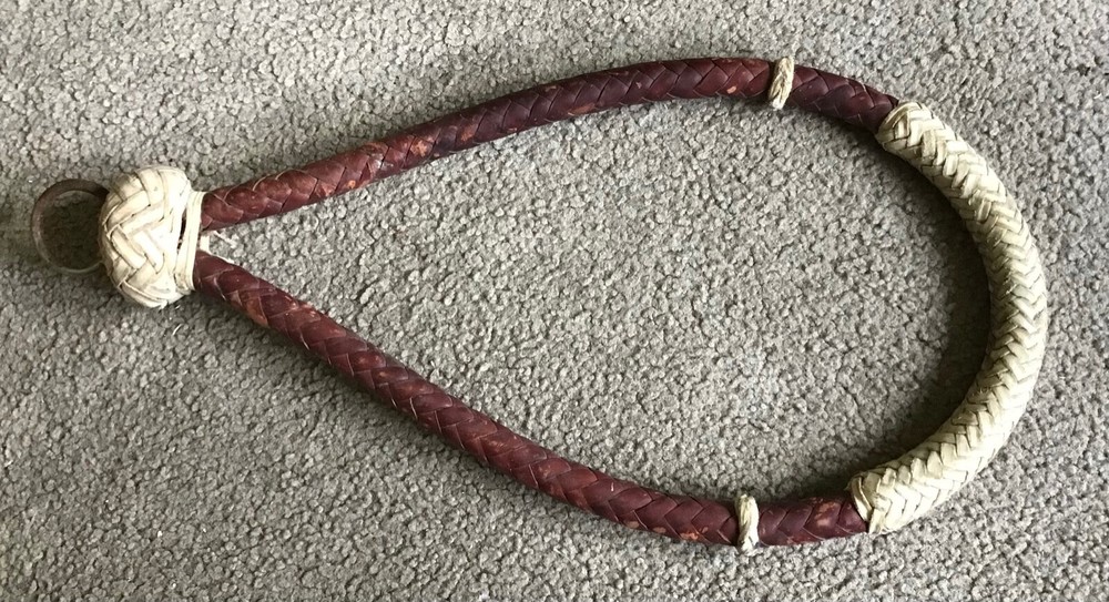 Vintage Rawhide Bosal / Hackamore