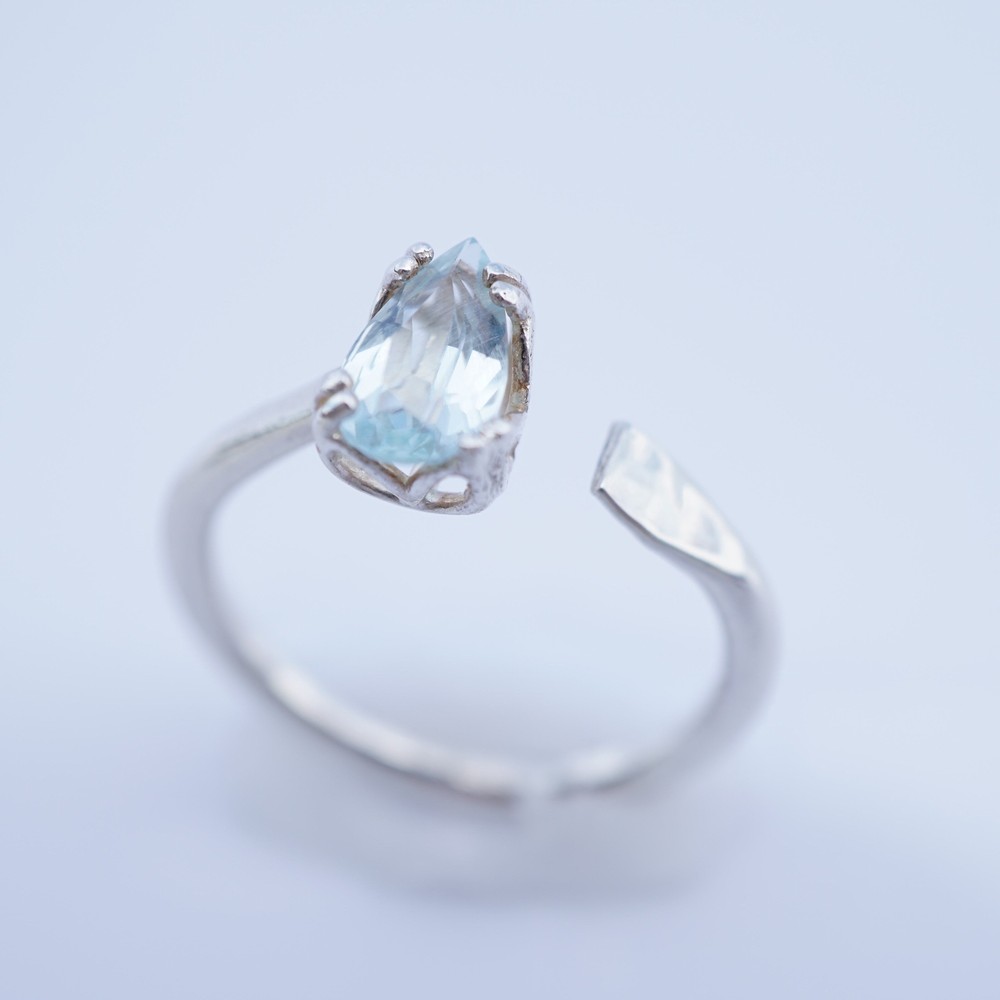 Sterling Silver Sky Blue Topaz Ring