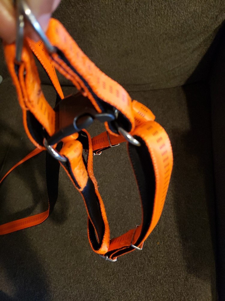 5 Pcs ,Reflective Adjustable Dog Step in Harness, matching collar,high-quality,