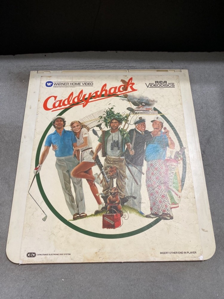 CaddyShack CED Video Disc Movie 9dL#2