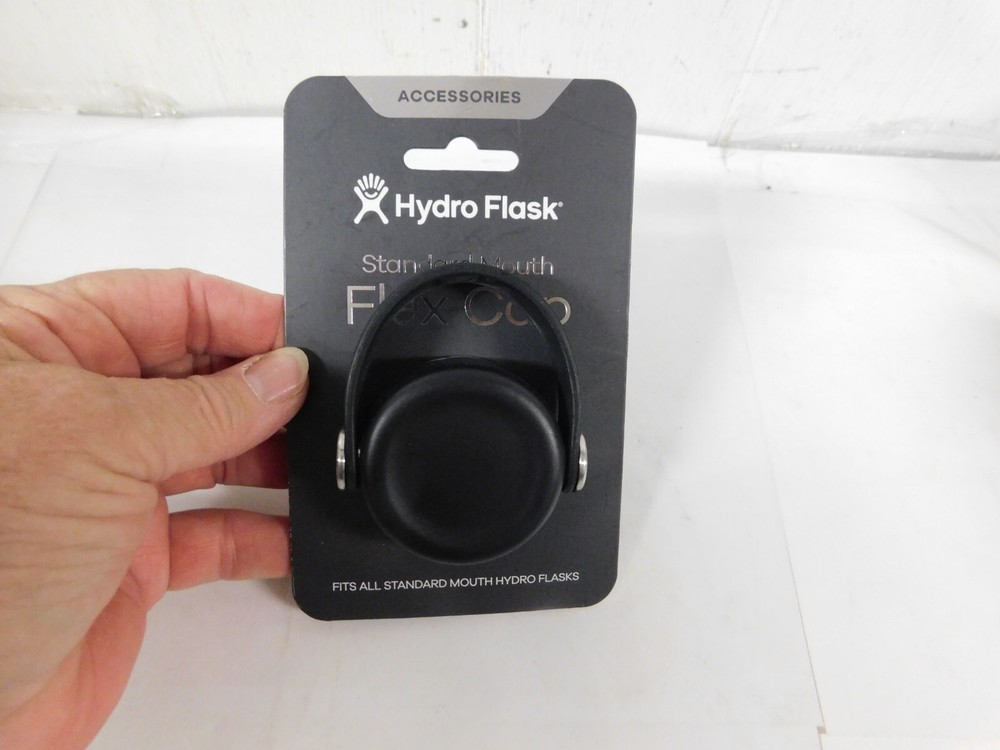Hydro Flask Standard Mouth Flex Cap Replacement Accessory NEW Black