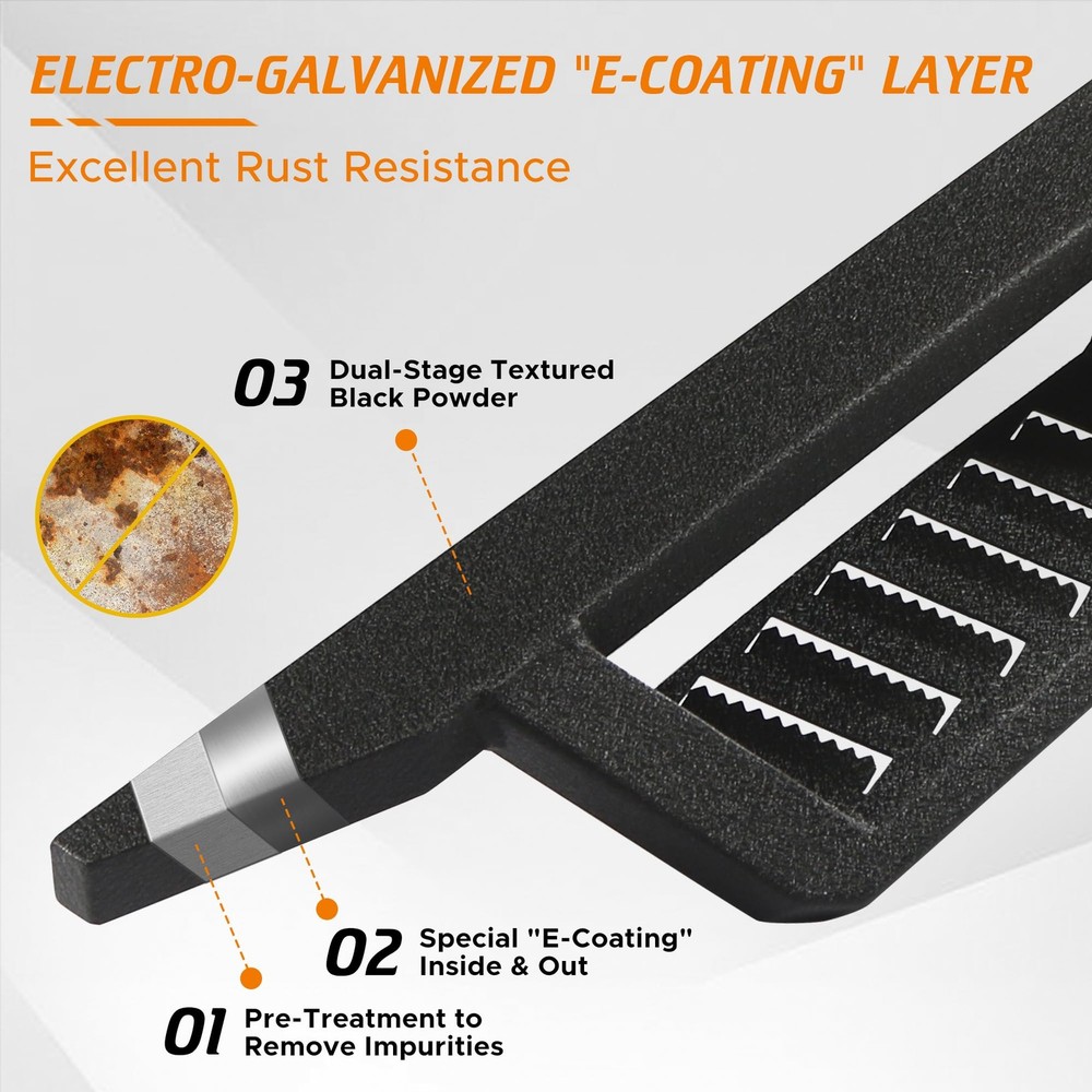 Running Boards for 4Runner 2010-2024 Drop Down Side Steps
