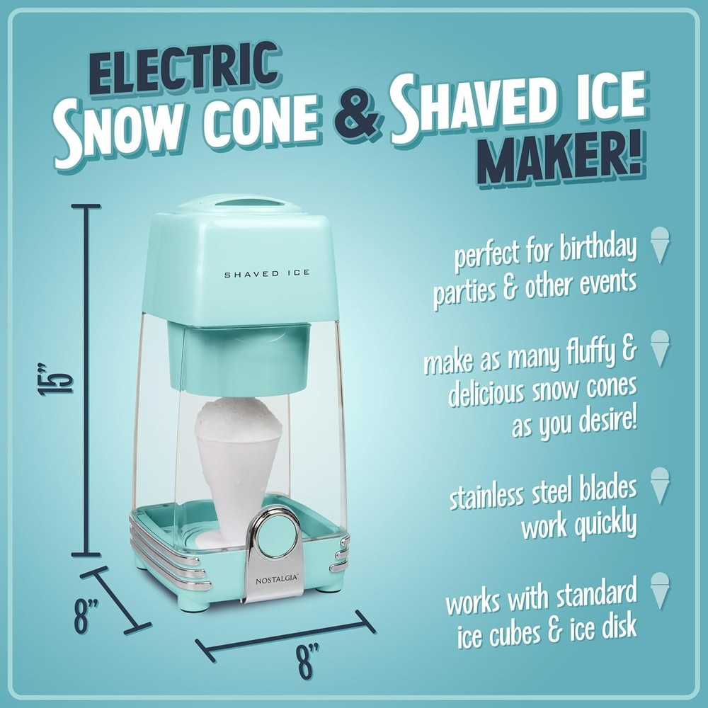 Shaved Ice Maker, Aqua