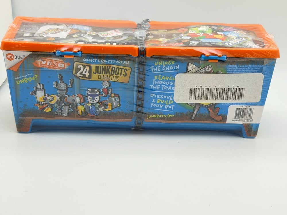HEXBUG Junk Bots Factory Collection Construction Kit With Motion & Light Modules