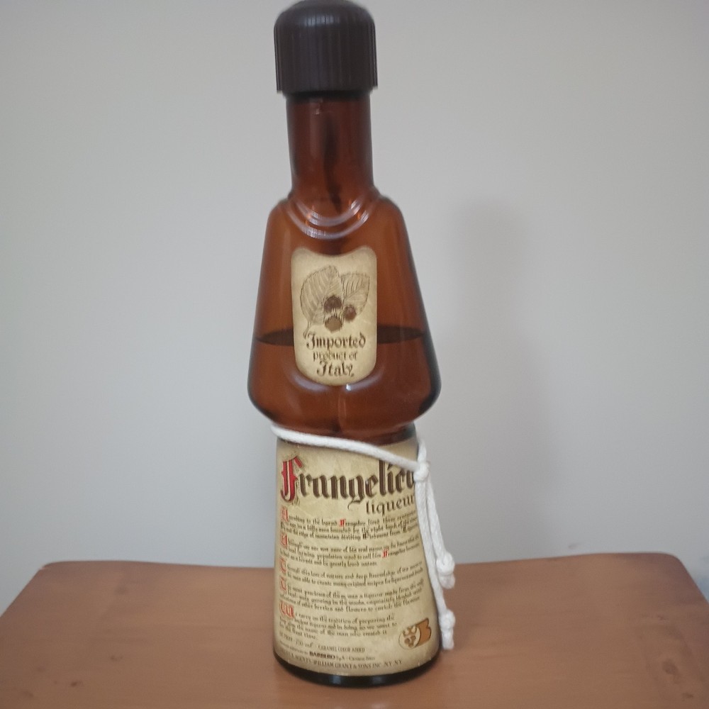 Bottle Empty Frangelico Bottle Empty With Topper