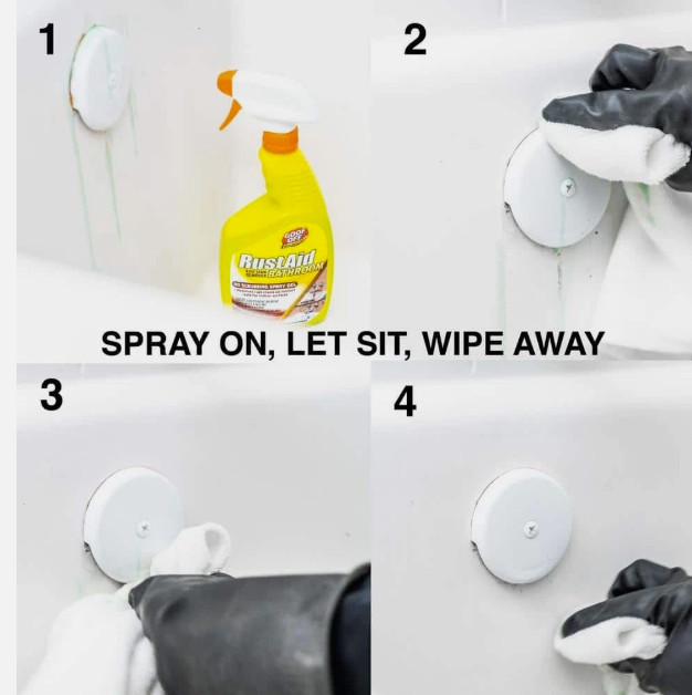 22 Oz. Bathroom Rust Stain Remover Spray