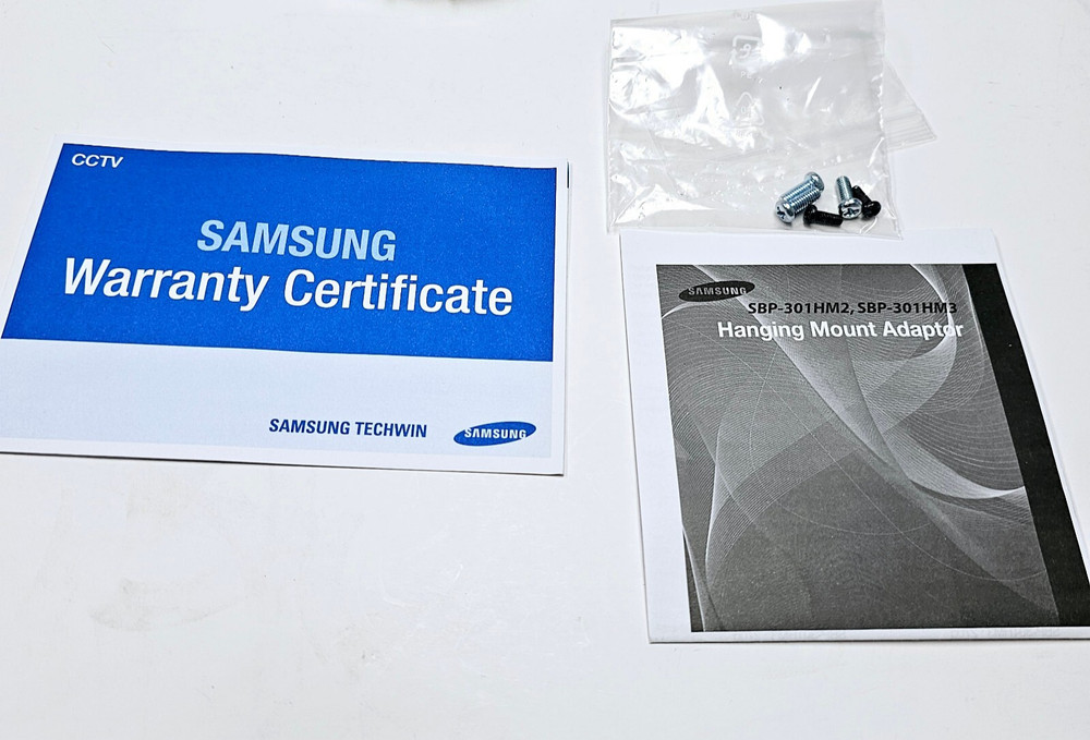 Samsung Techwin SBP-301HM2 Dome Camera Mount Hanging Cap Adapter NEW