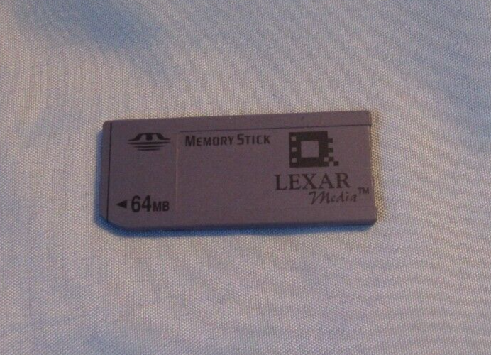 Lexar Media Memory Stick 64MB Camera Memory Card