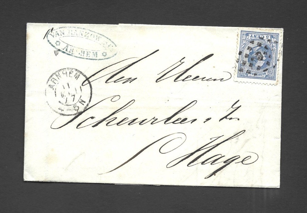 Netherlands, 1877, complete letter. ref A360
