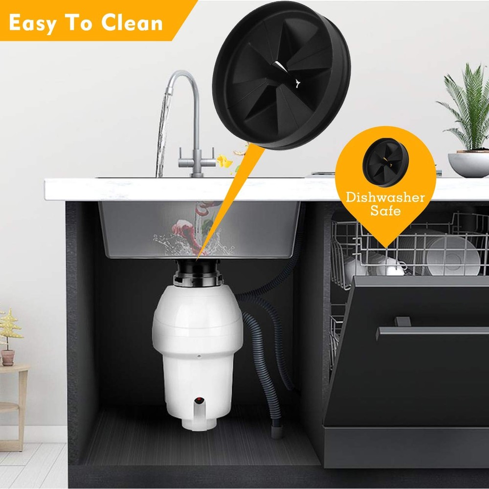 Sink Baffle, Replacement for Evolution, Garbage Disposal Splash Guards,Quite ...