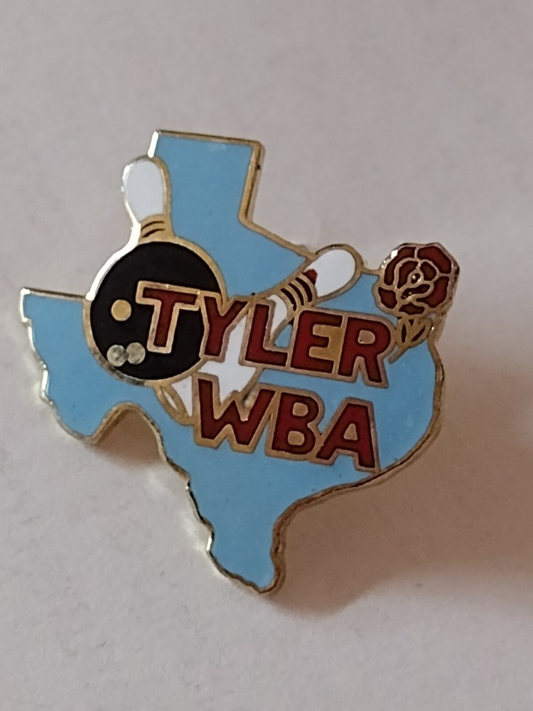 TYLER WBA Texas State Bowling Lapel Pin