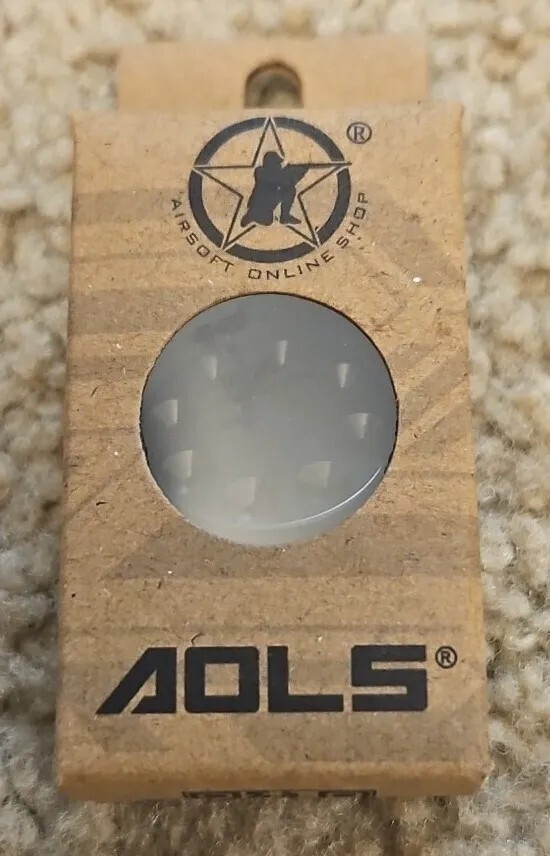 AOLS Piston Head Aluminum Precision CNC Machined - Black