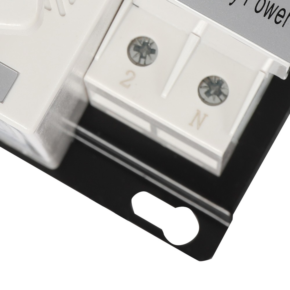 2P 63A Dual Power Automatic Transfer Switch Toggle Mini Controller Switch 110V