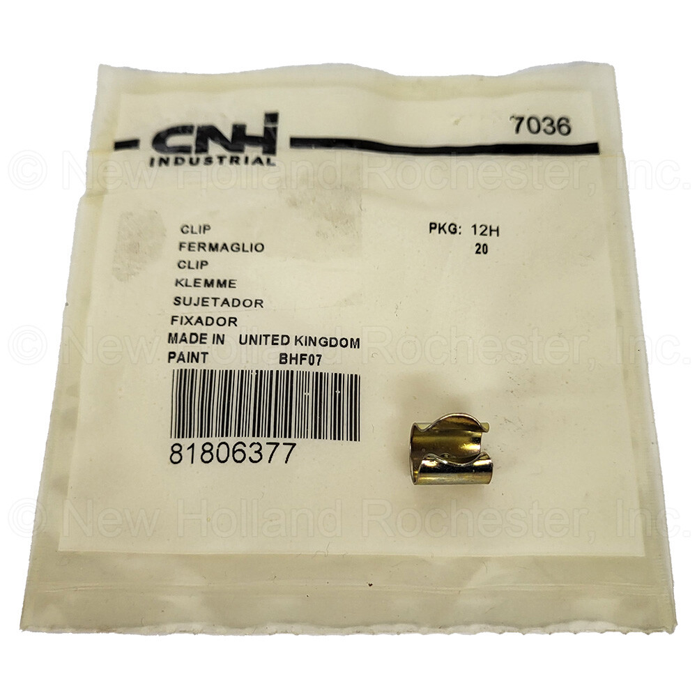New Holland Clip Part # 81806377