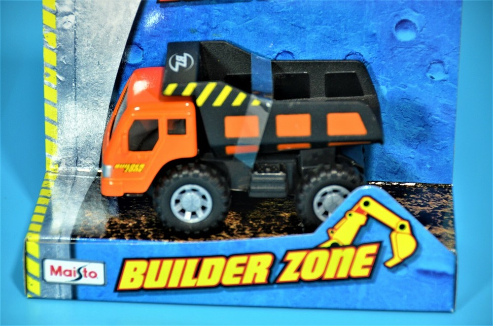 Maisto Fresh Metal Builder Zone Dump Truck Orange