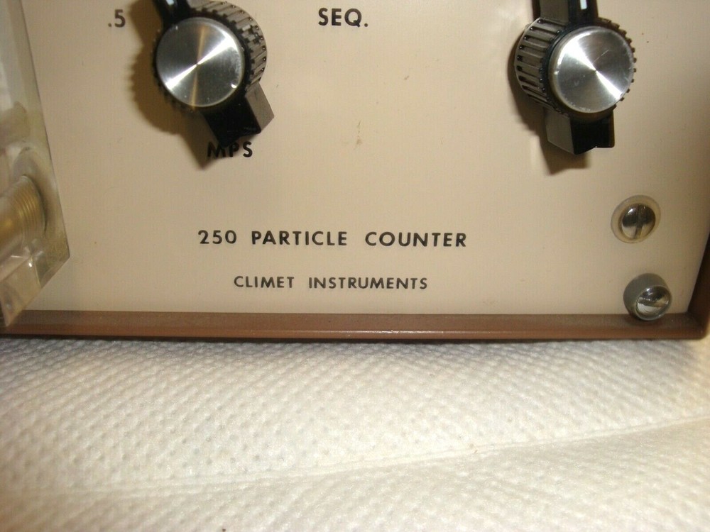 CLIMET MODEL 250 PARTICLE COUNTER