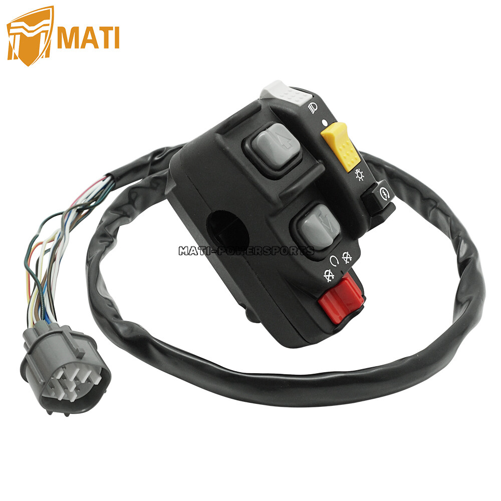 Handlebar Electric Shift Switch Headlight for Honda Foreman Rubicon 500 2005-06