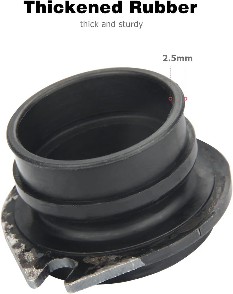 Garbage Disposal Parts for Insinkerator, 75499 Flex Coupler Rubber Black