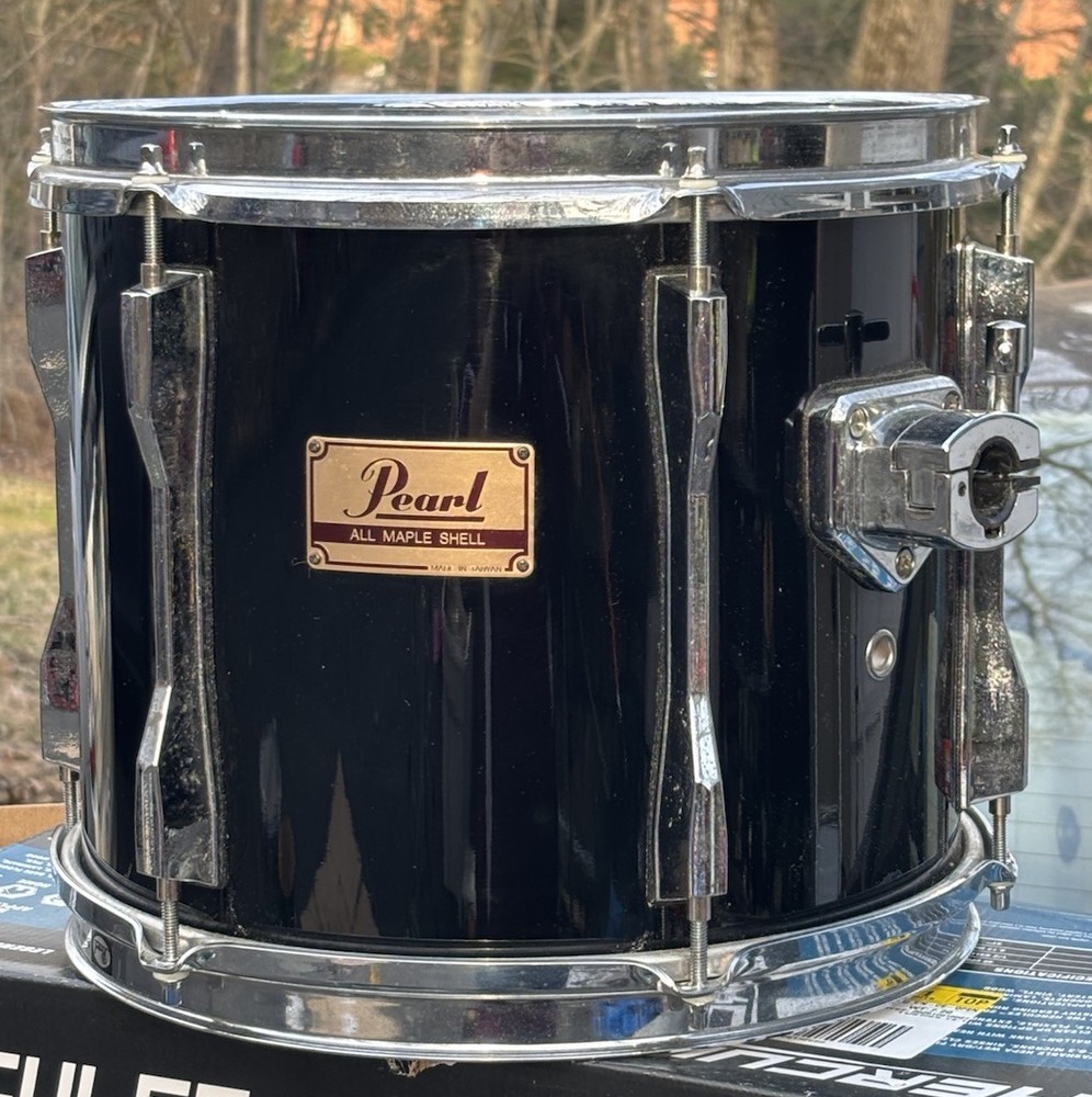 Pearl Maple Pre MLX 12” Rack Tom - Black