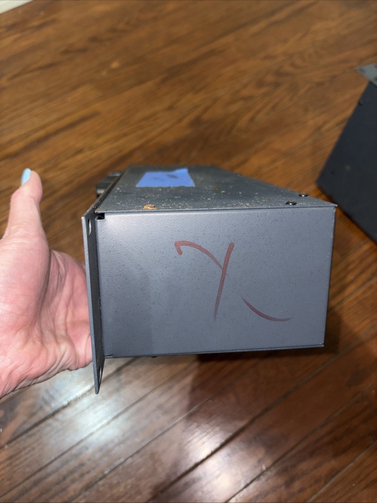 Biamp Advantage Equalizer 8 Channel 3 Band & Microphone Mixer 301e Untested