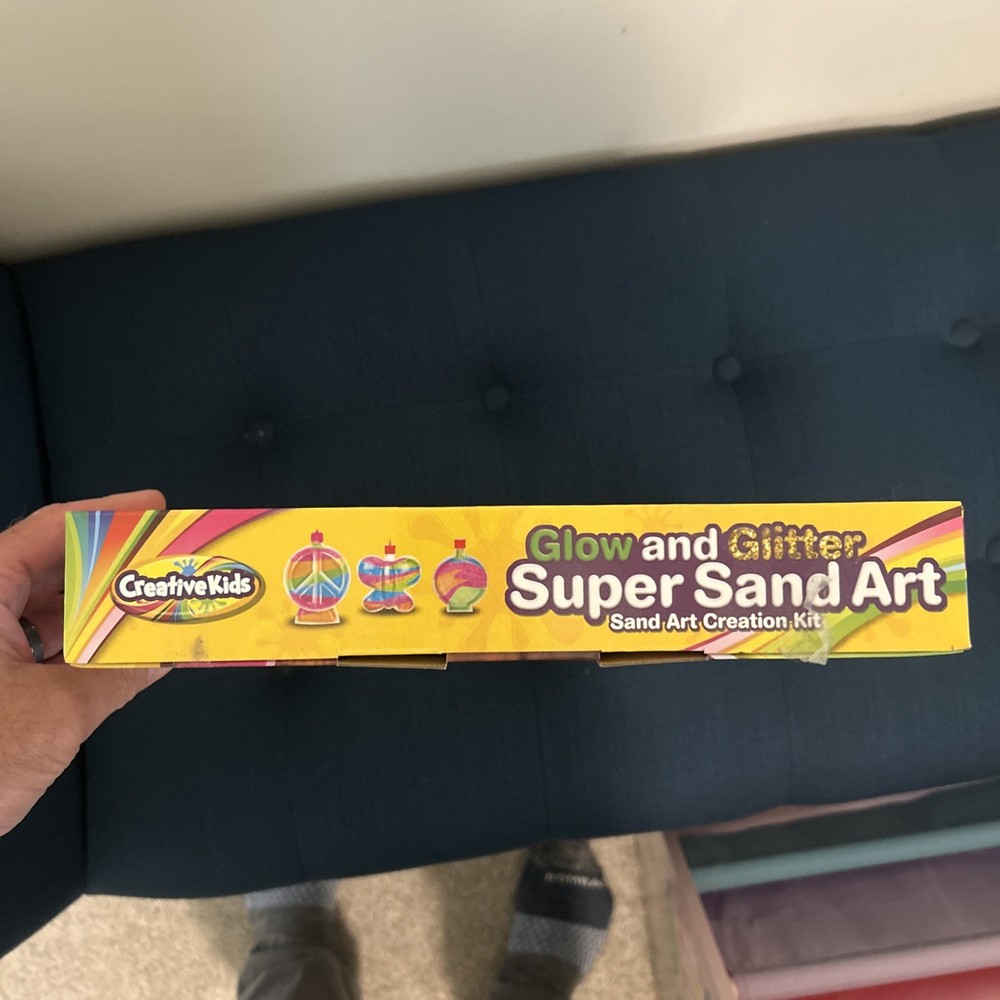 Glow And Glitter Super Sand Art Creation Kit