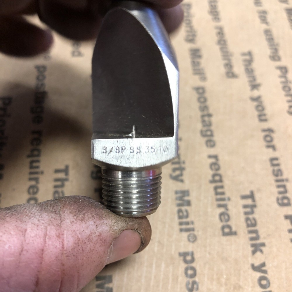 SPRAYING SYSTEMS FLAT JET 3/8P 3540 316SS