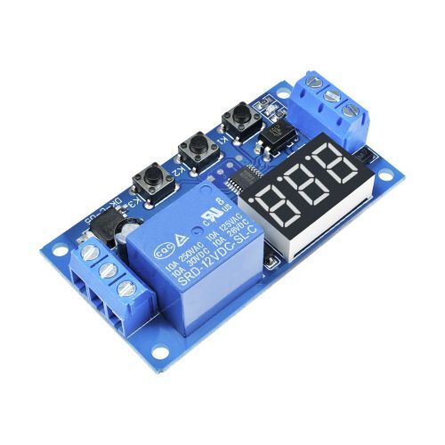 12V LED Home Automation Delay Timer Control Switch Relay Module Digital display