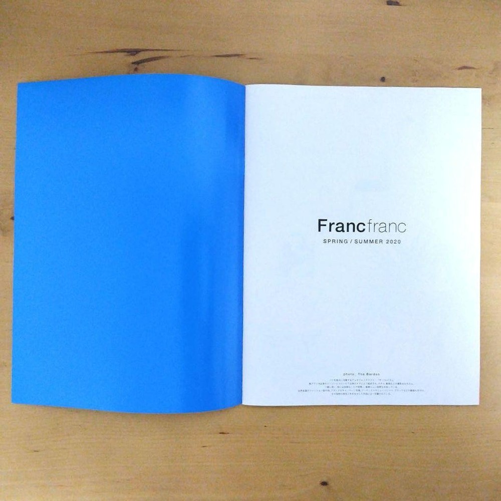 Exhibition Catalog [Francfranc] SPRING SUMMER 2020 catalog
