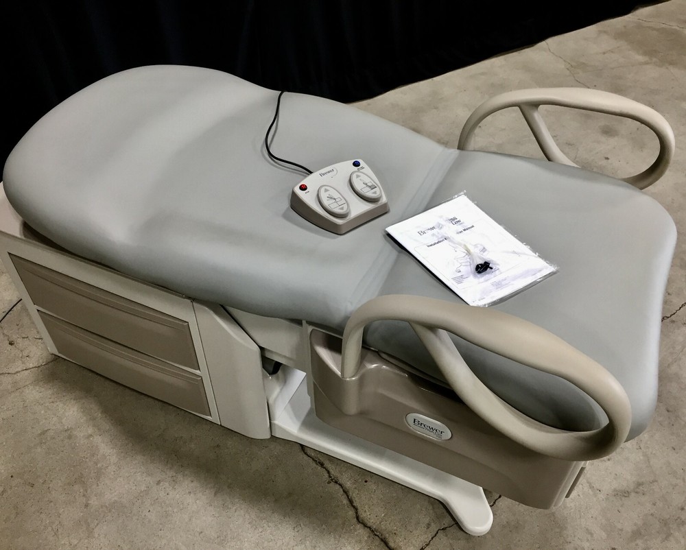 Brewer High-Low Exam Table 6801, 700lb capacity.
