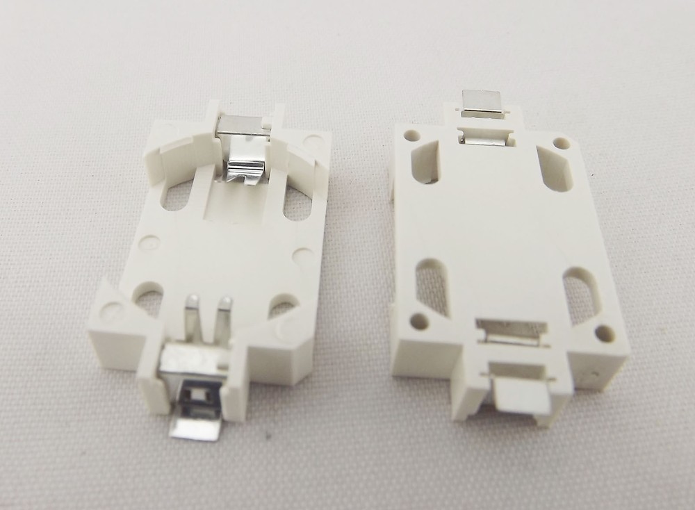 2pcs CR2032 CR2025 CR2016 SMD PCB Mount Cell Battery Socket Holder Case