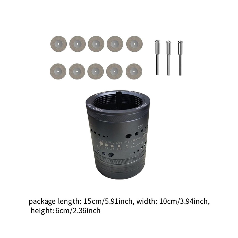 Electrode Sharpener Grinder 6 Different Sizes TIG Welding Tool