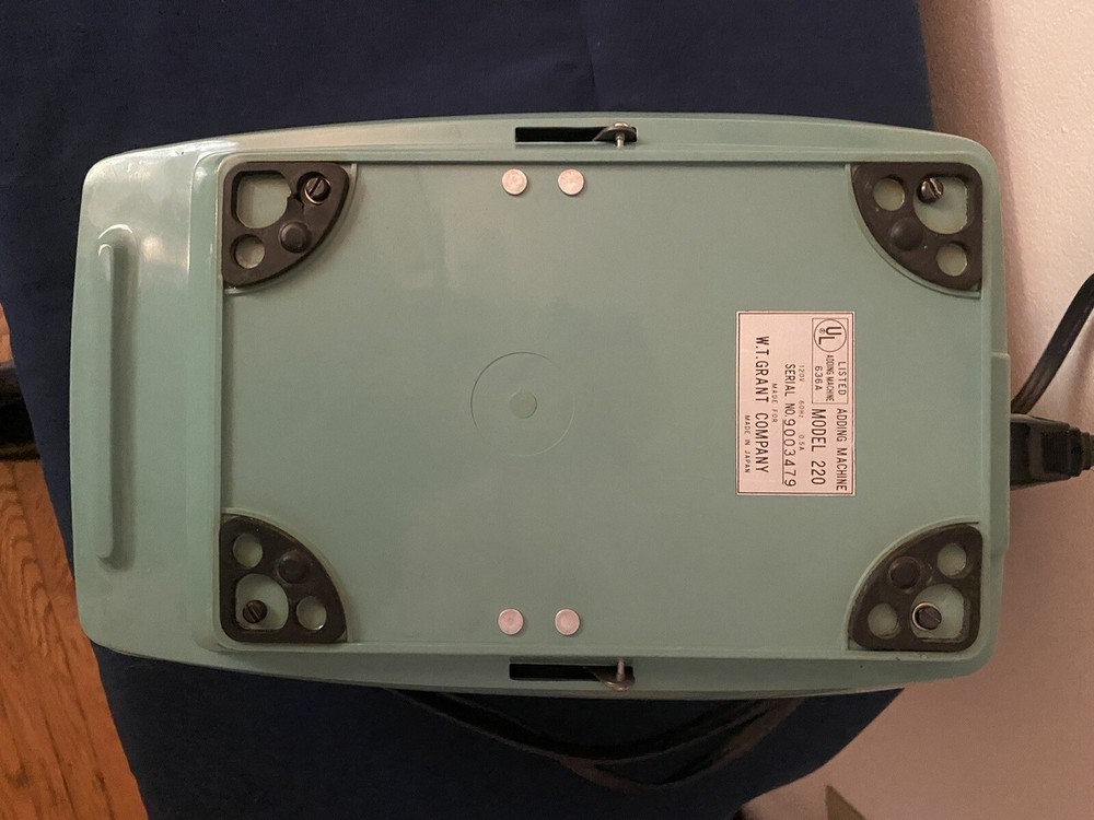 Vintage Adding Machine Grants