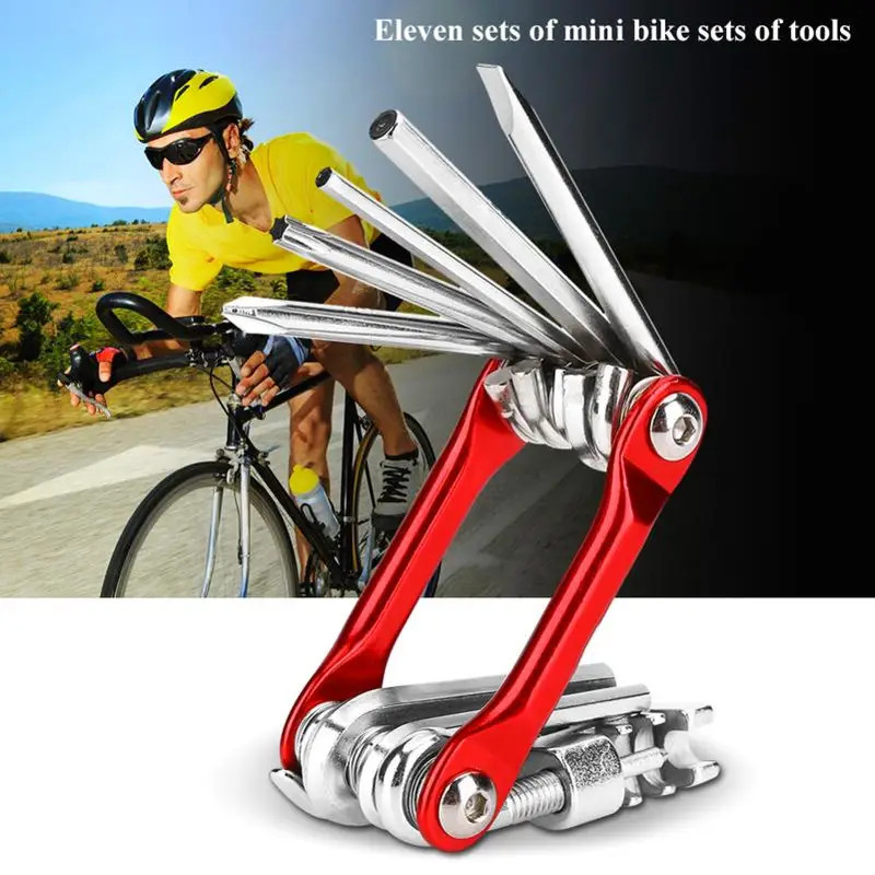 1PCS 6 - in - 1 Hex Nut Driver Folding Socket Wrench Multi - tool Set