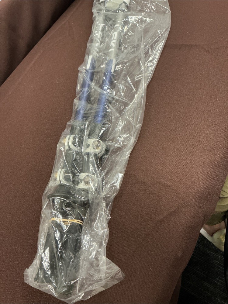 Leki Traveller Carbon Blue Walking Poles