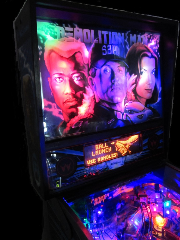 DEMOLITION MAN Complete LED Lighting Kit custom SUPER BRIGHT PINBALL LED KIT