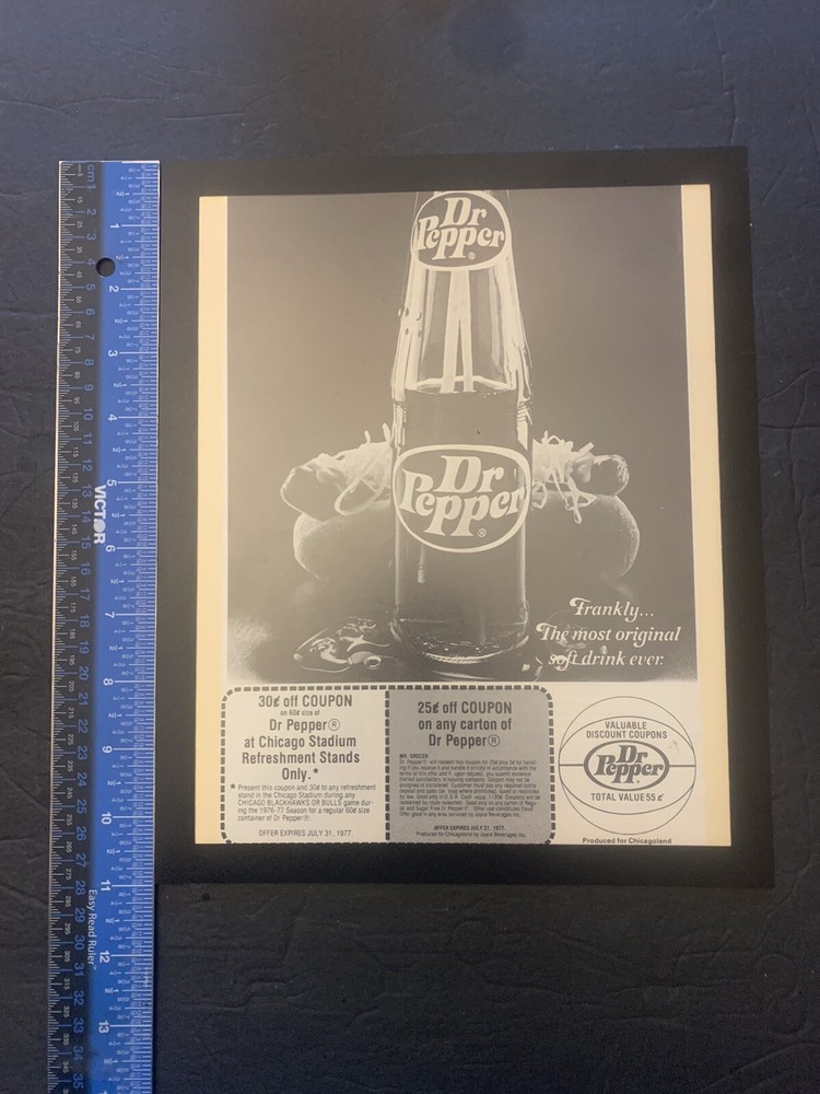 Dr Pepper Advertisement 1977 🥤