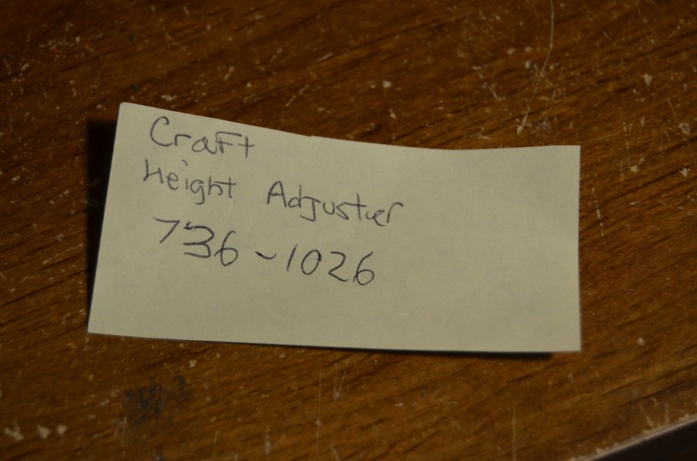 MTD Craftsman 738-1026 adjuster spring