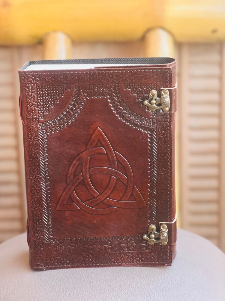 Extra Large 600 Page Brown RefinedLeather Unlined Diary Leather Journal