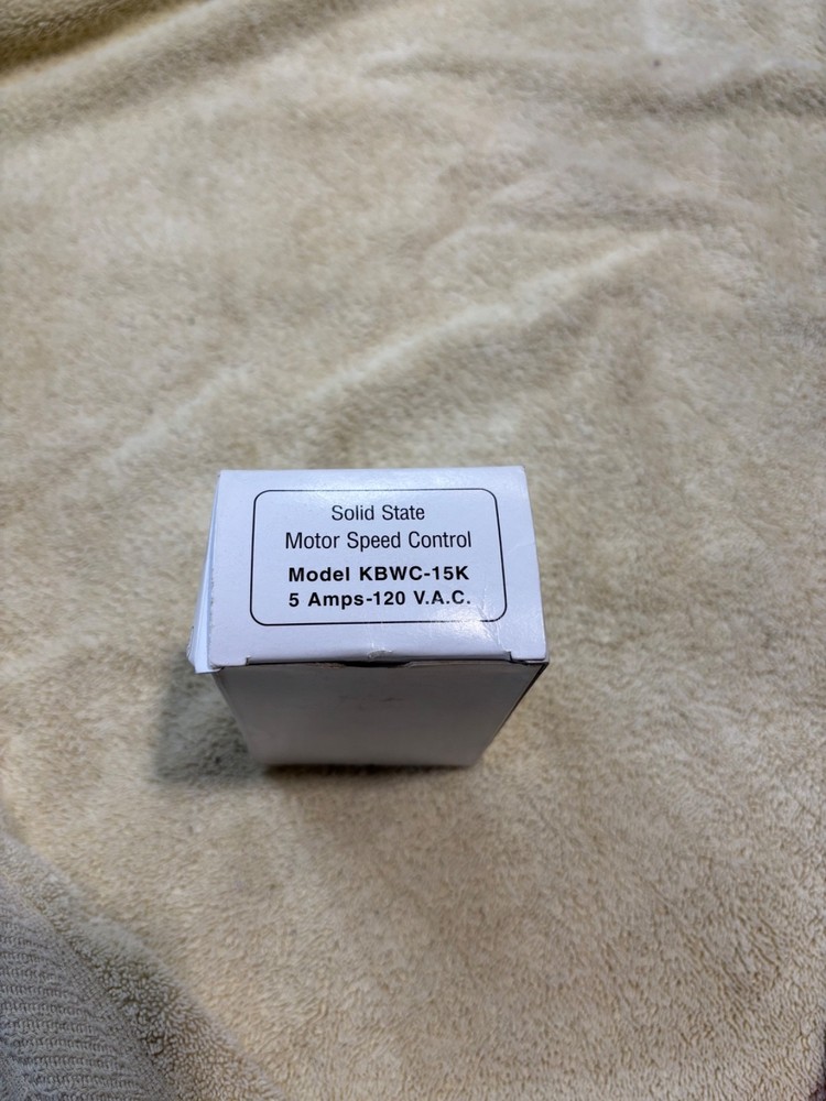 KB Electronics KBWC-15K Wall Mounted Variable Speed Fan Controller