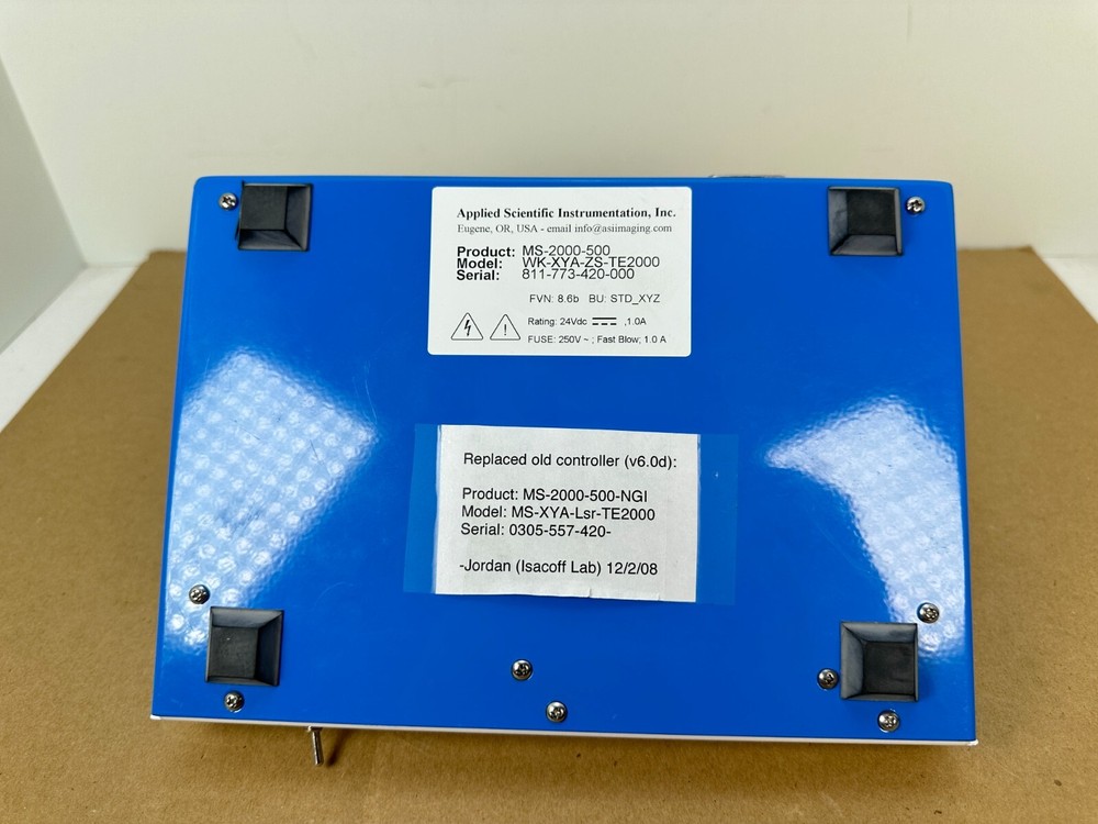 ASI MS-2000 Multi-Axis XYZ Stage Controller for Microscopy