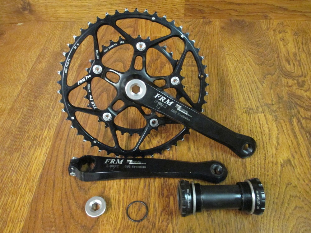 FRM CU2 EVOLUTION 175 50/34 110 BCD CRANKSET ENGLISH THREADED FRM BOTTOM BRACKET