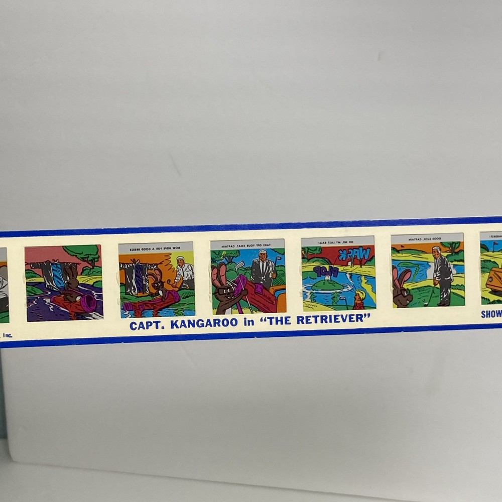 1970 Kenner Projector Slides Multiple Programs Set Of 14 Bold Colors