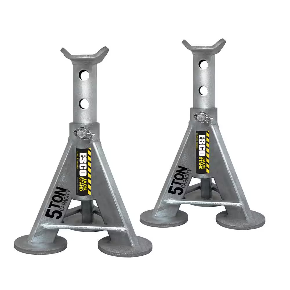 5-Ton Performance Axle Top Post Jack Stands (Pair)