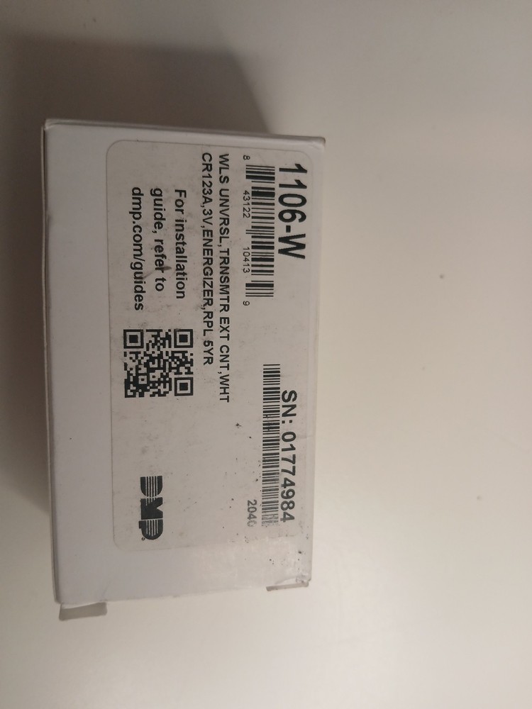DMP 1106-B Wireless Universal Transmitter, White